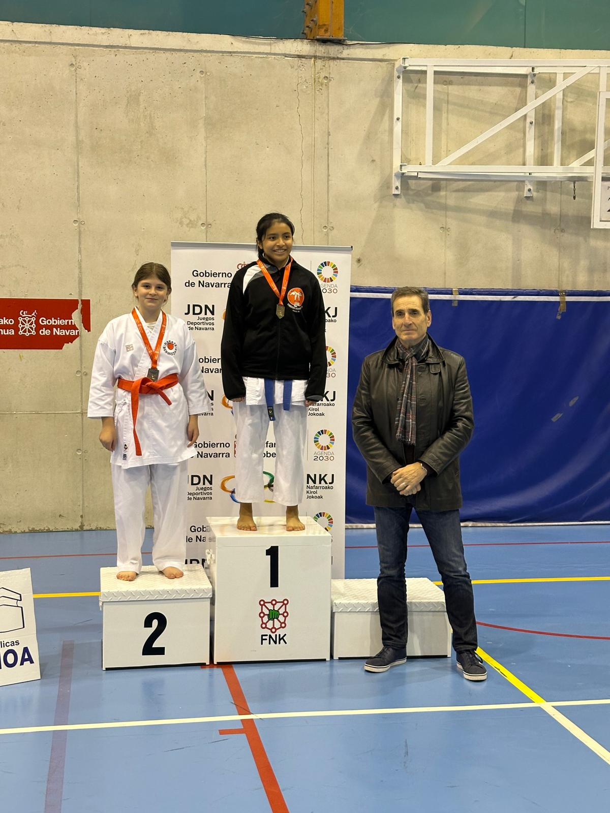 Resultados Campeonato Navarro Alevín y JDN Kumite Infantil y Juvenil